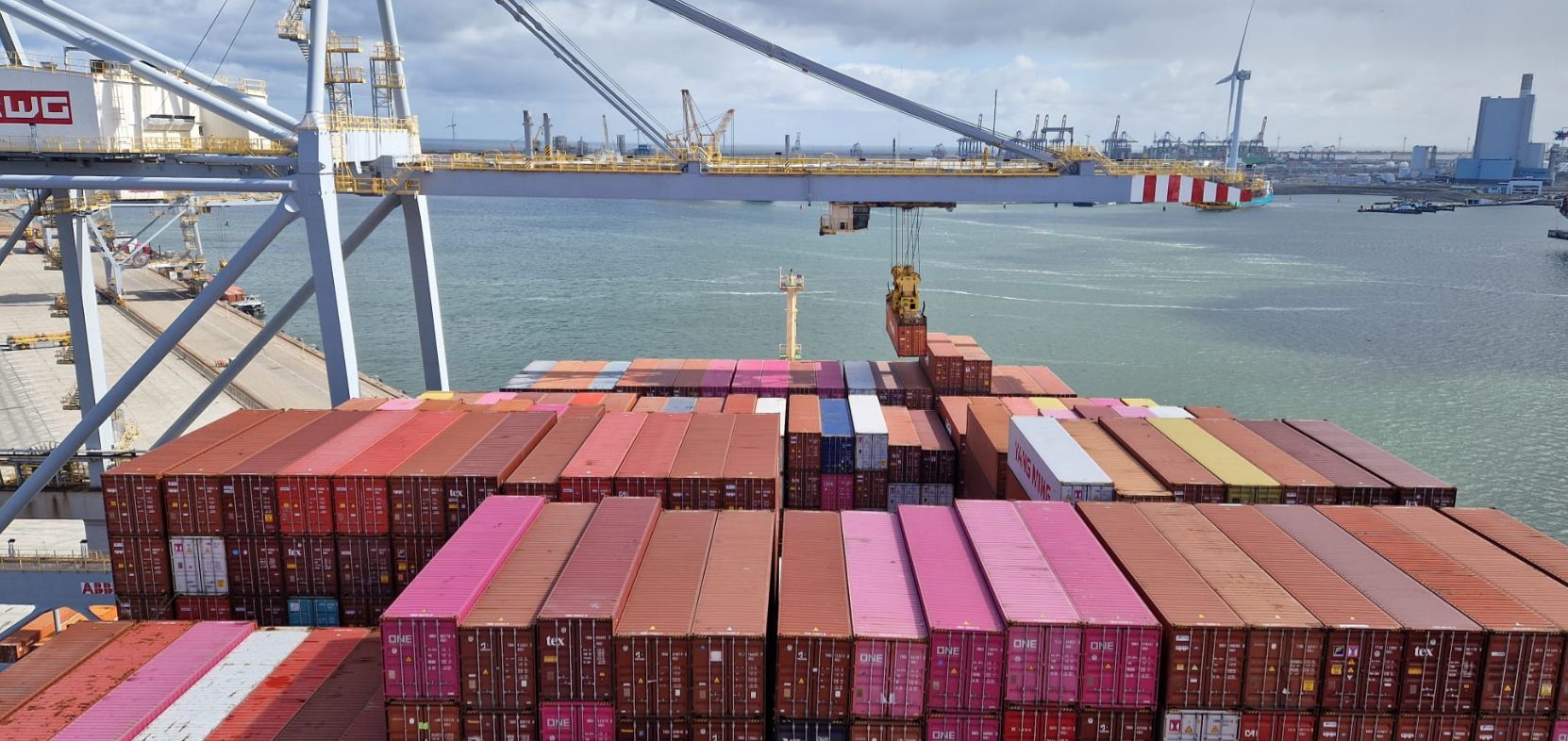 Een bijzonder kijkje aan boord van de HMM Rotterdam